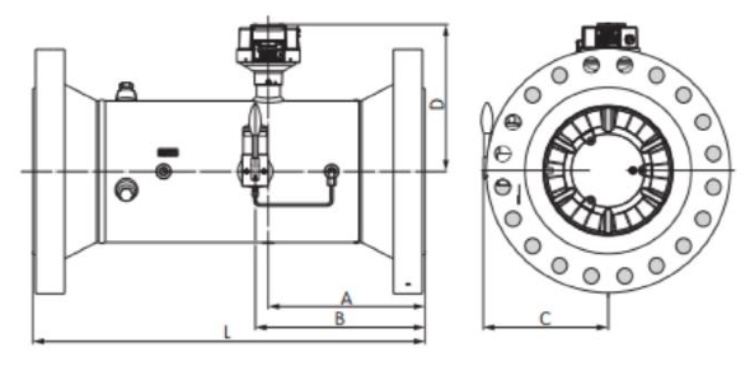 SM-RI-X Medidor de Gás Turbina